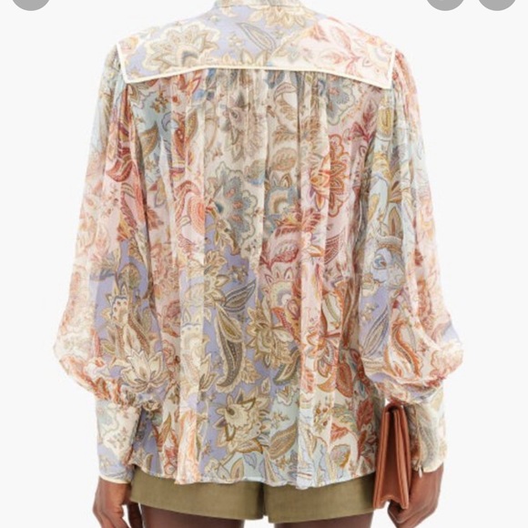 Lucky Bound Silk Blouse Zimmermann - Picture 2 of 4